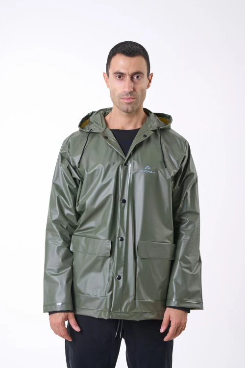 Anorak Αδιάβροχο Σακάκι Watcher®- Λαδί