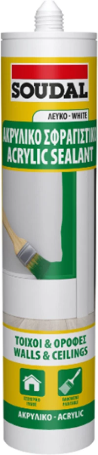 SOUDAL Ακρυλικό Σφραγιστικό Λευκό- 280ml