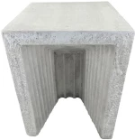 GATE SIDE TABLE CEMENT 34x34x47