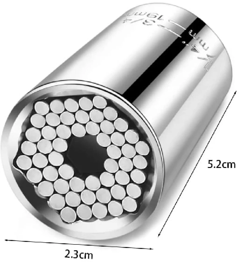 Πολυκαρυδάκι 1.4" - 3,4" / 7mm -13mm - Universal socket 1.4" - 3,4" / 7mm -13mm