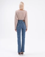 Jees denim γυναικείο παντελόνι 98% βαμβάκι