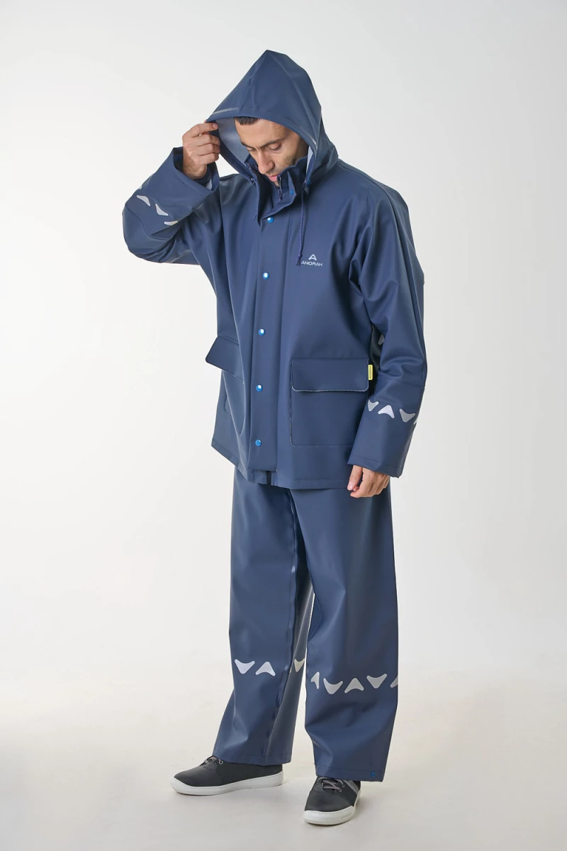 Anorak Αδιάβροχο Κοστούμι Avenue® R long- Μπλέ
