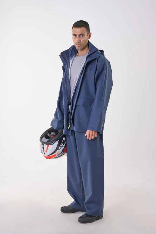 Anorak Αδιάβροχο Κοστούμι Avenue® long- Μπλέ