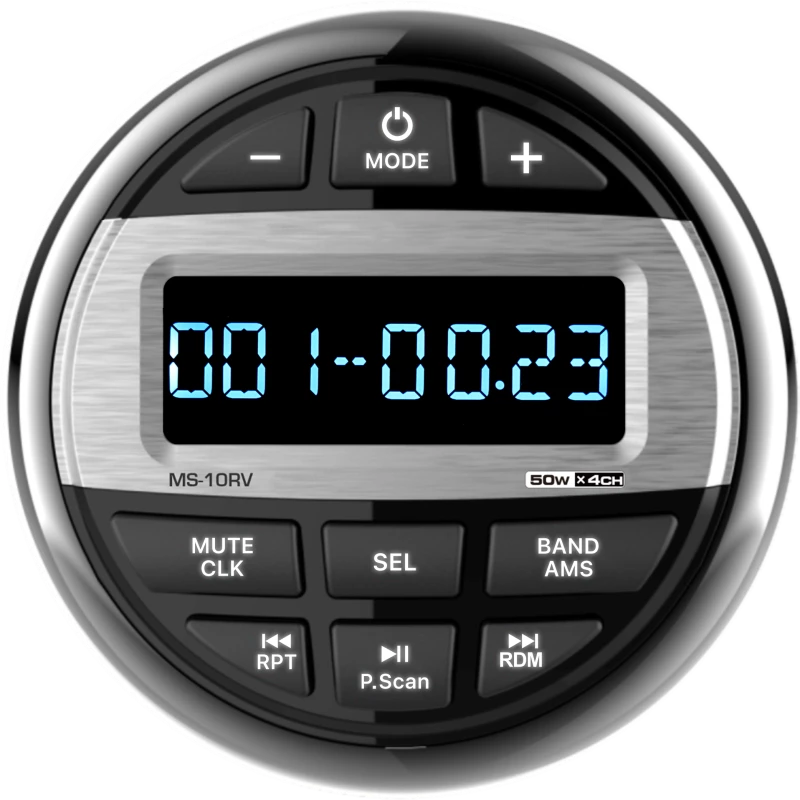 Bluetooth Stereo Αδιάβροχο Στρογγυλό 4x50W