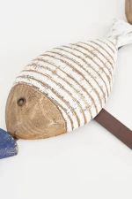 Κρεμάστρα Tριπλή Ψαράκι 53x17cm