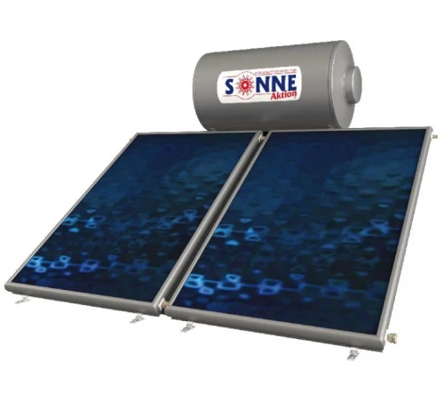 SONNE PHAETHON ΧΑΛΚΙΝΟΣ 200LT / 3,40m2 ΗΛΙΑΚΟΣ ΘΕΡΜΟΣΙΦΩΝΑΣ ΔΙΠΛΗΣ ΕΝΕΡΓΕΙΑΣ ΤΑΡΑΤΣΑΣ
