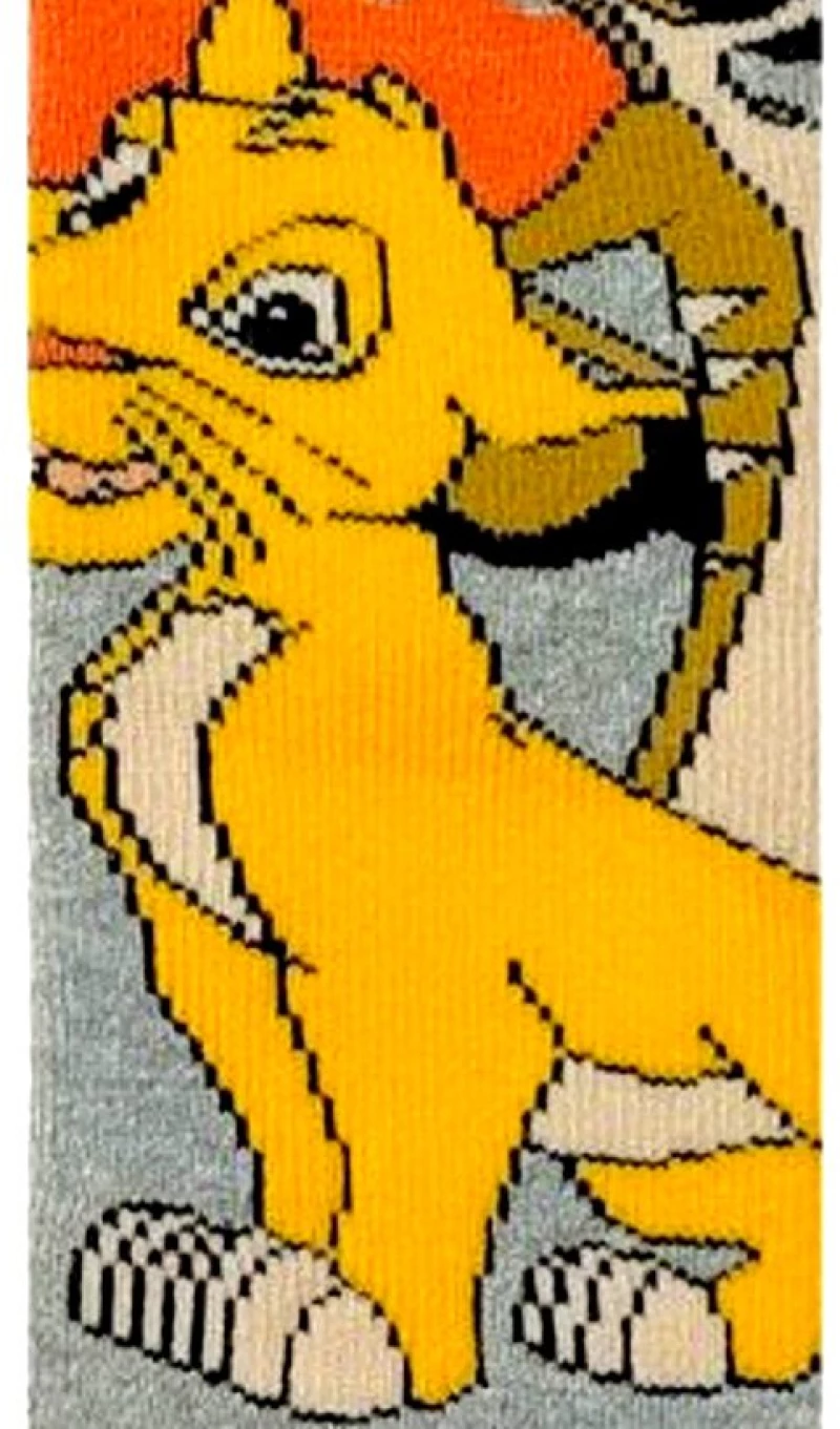 ΚΑΛΤΣΕΣ ΜΕ ΒΕΝΤΟΥΖΑΚΙΑ DISNEY LION KING AS21497 ΓΚΡΙ (19-34)