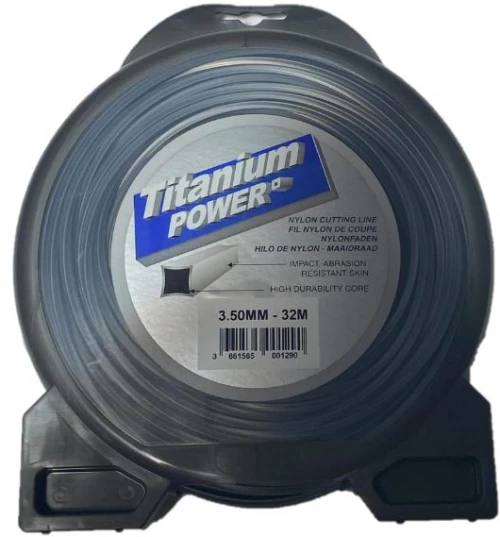 ΜΙΣΙΝΕΖΑ ΤΕΤΡΑΓΩΝΗ TITANIUM 3,5mm (32MT)