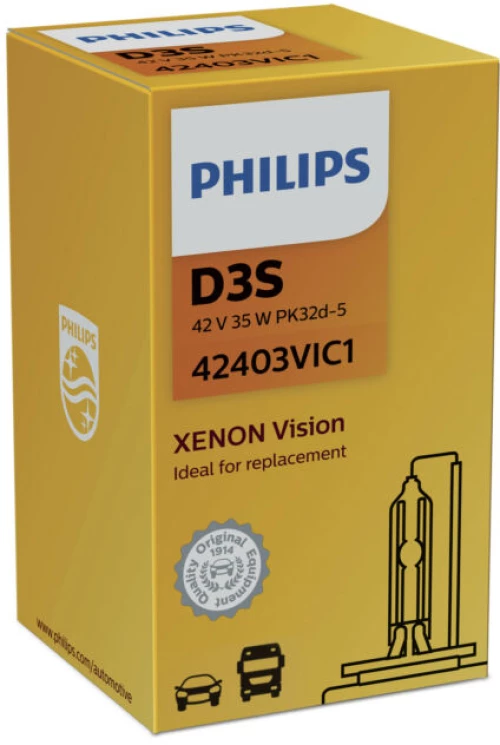 PHILIPS λάμπα D3S Xenon 42V 35W 42403VIC1