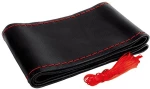 Κάλυμμα Τιμονιού Ραφτό 37-39Cm Sparco Hand Stitched Μαύρο  Spc1110Bk Black