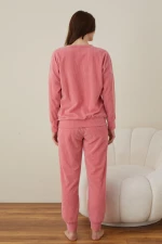 Πιτζάμα Γυναικεία Homewear Smile W01016 - ΡΟΖ