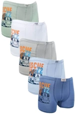 Παιδικά Boxer Σετ 5Pack F0140 - ΠΟΛΥΧΡΩΜΟ