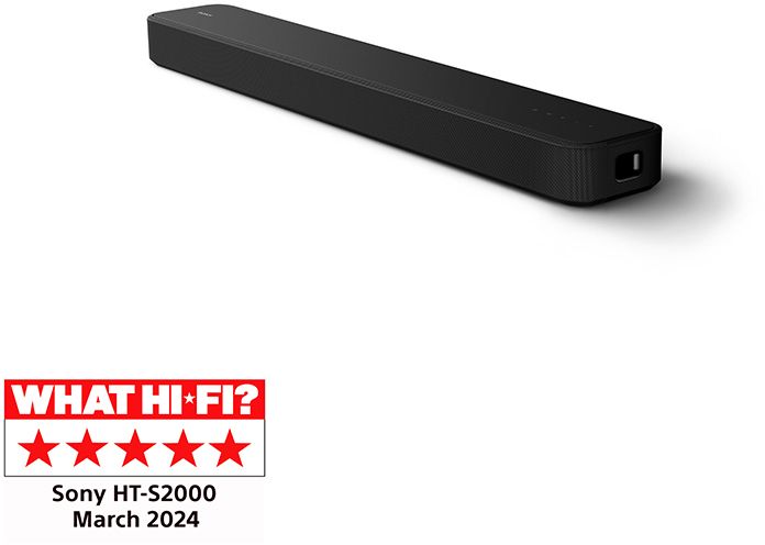 Sony HT-S2000 Dolby Atmos®/DTS:X® 3.1ch Soundbar