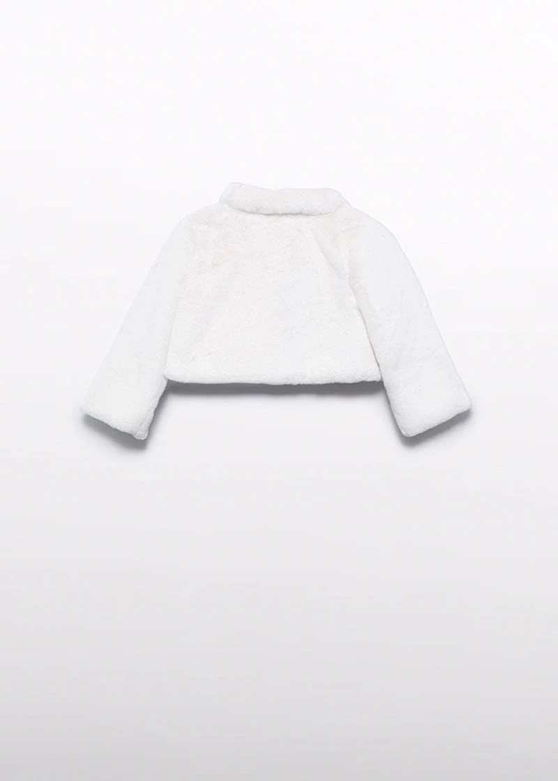 Παλτό γούνα (AW25) 5815 κρεμ