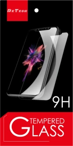 Tempered Glass DeTech  for Samsung Galaxy S24  3D Full Glue  0.3mm  Black - 52749