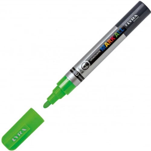 Lyra Graduate Mark All ανεξίτηλος μαρκαδόρος Νο371 2mm neon πράσινο L6820371