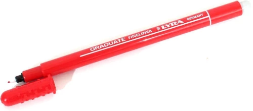 Graduate Fineliner Μαρκαδόρος σχεδίου 0.5mm κόκκινο LYRA 6773500