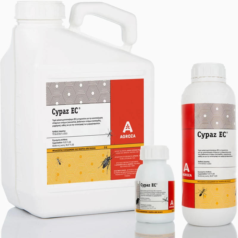 Cypaz EC 100mL - Εντομοκτόνο σκεύασμα επαφής και στομάχου