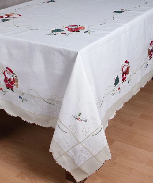 Χριστουγεννιάτικο τραπεζομάντηλο (170cm x 215cm) 1950 - -