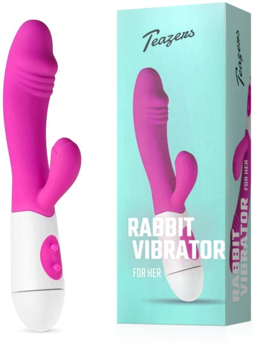 Δονητής Rabbit Teazers Ροζ