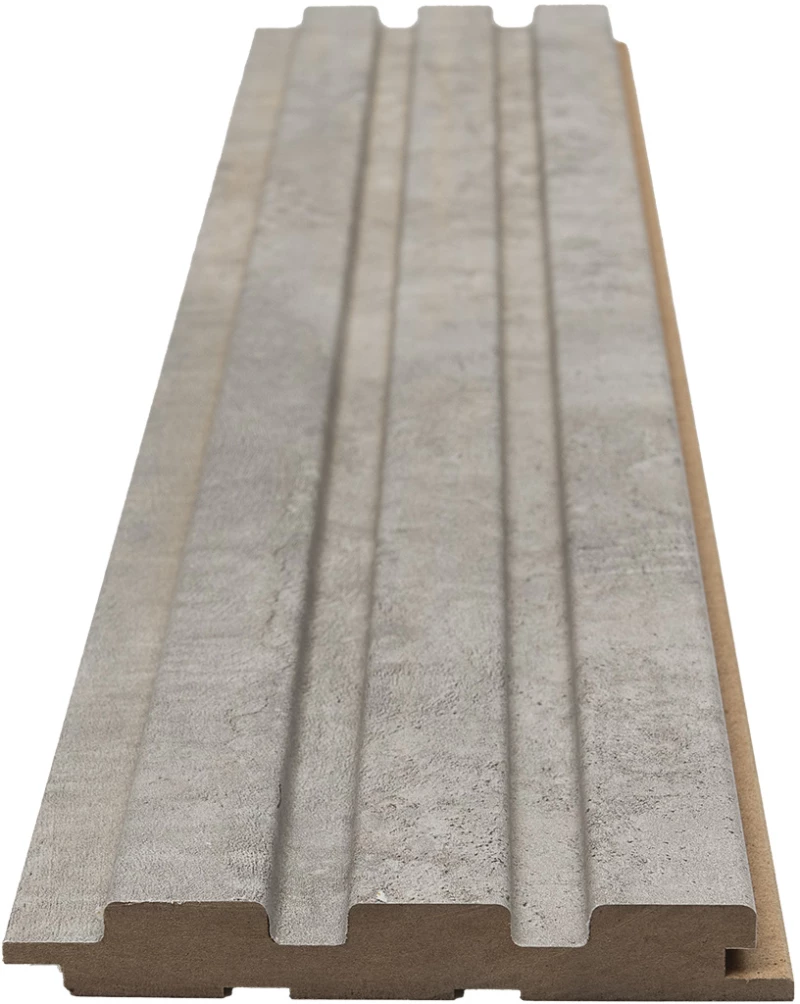 MDF PANEL ΜΕ 3D ΠΗΧΑΚΙΑ 504070 BEAT ST 16/119/2750mm CHICAGO CONCRETE New Plan