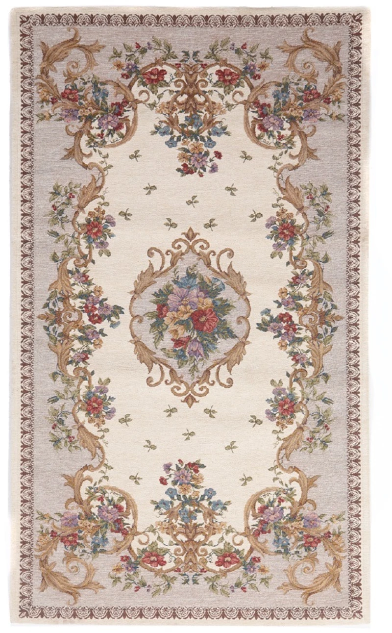 Χαλί αντιολισθητικό στρογγυλό 150x150 Canvas Aubuson 229 VSRoyal Carpet