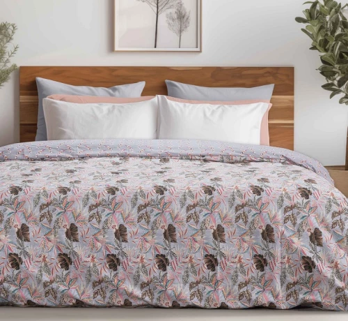 Σετ Σεντόνια King Size (180x200+30) Με Λάστιχο BUDS βαμβακερά Madi