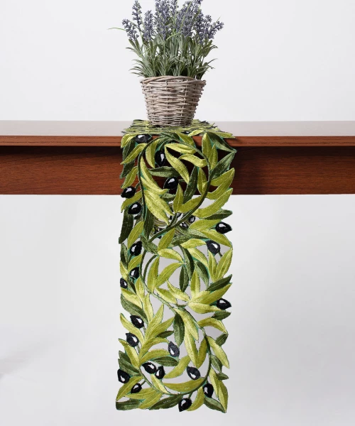 Τραβέρσα 2352 (20cm x 120cm) μαύρη ελιά - -