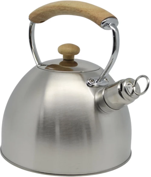 ΤΣΑΓΙΕΡΑ ΑΝΟΞΕΙΔΩΤΗ 2,5lt ΜΕ ΞΥΛΙΝΗ ΛΑΒΗ ANKOR