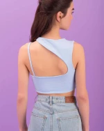 Γυναικείο cropped angie 95% βαμβάκι