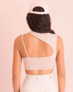 Γυναικείο cropped angie 95% βαμβάκι