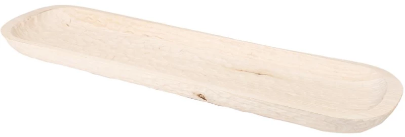 Πιατέλα σερβ. paulownia οβάλ φυσικό 100Χ27,5Χ6cm