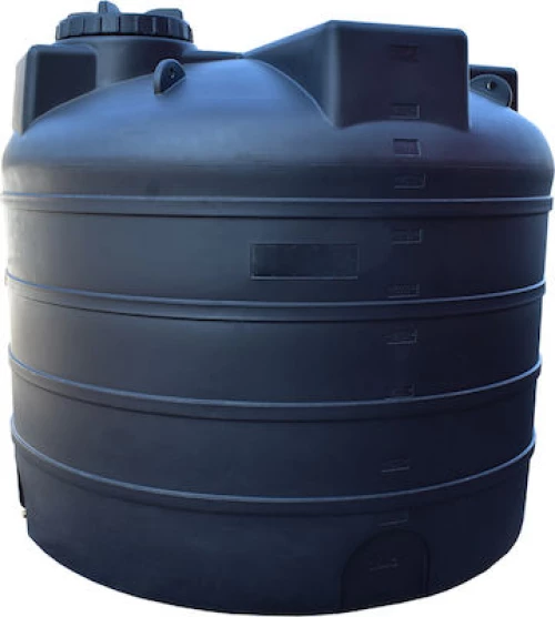 Mytherm Πλαστική Δεξαμενή , Κυλινδρική Κάθετη,S8 Elephant 800lt Μαύρη, Mytherm THERM-112189