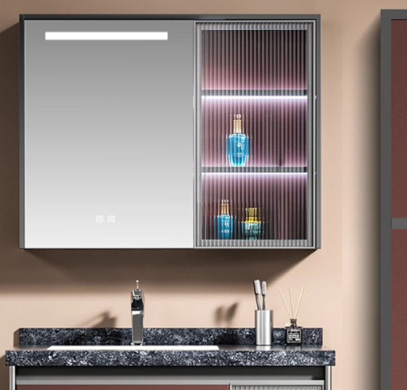 Καθρέφτης ERIETE LED 90cm χρ. ANTHRACITE κωδ. 3MERI090ANΤ 3MERI090ANΤ
