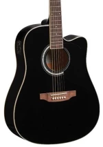 Eko Guitars Ranger CWEQ Black