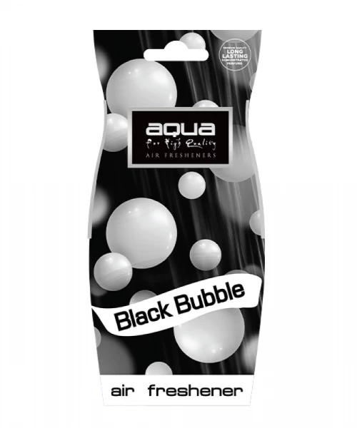 Aqua ΑΡΩΜΑΤΙΚΟ ΑΥΤΟΚΙΝΗΤΟΥ ΚΡΕΜΑΣΤΟ ΜΕ ΑΡΩΜΑ BLACK BUBBLE DROP AQUA - 1 TEM. 10-1006/AQ
