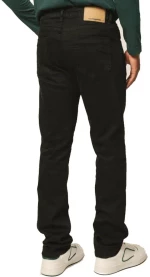 EDWARD Ανδρικό μαύρο παντελόνι τζίν Dani-Bl MP-D-JNS-W24-026-BLACK