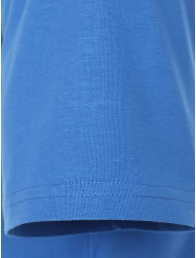 REDMOND Ανδρικό μπλέ κοντομάνικο T-Shirt (XL-6XL)
