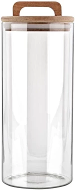 ESTIA ΔΟΧΕΙΟ ΑΠΟΘΗΚΕΥΣΗΣ ALLURE ΓΥΑΛΙΝΟ 1300ml 10x10x22cm