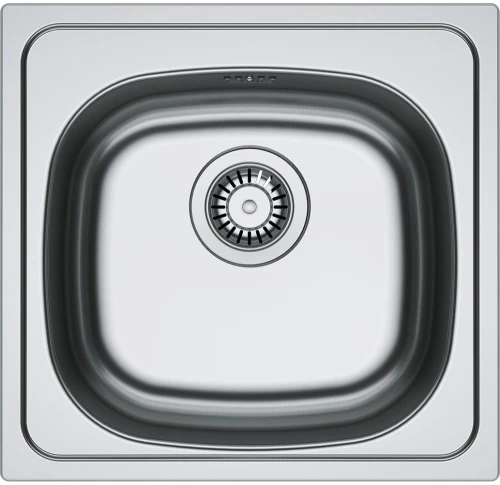 Franke Spark SKN 610-37 Ένθετος Ανοξείδωτος νεροχύτης Σατινέ Μ45,5xΠ43,5cm