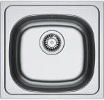 Franke Spark SKN 610-37 Ένθετος Ανοξείδωτος νεροχύτης Σατινέ Μ45,5xΠ43,5cm