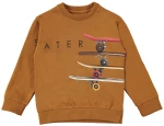 Μπλούζα φούτερ "Skater" ώχρα