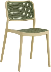 340703 ΚΑΡΕΚΛΑ ΠΟΛΥΠΡΟΠΥΛΕΝΙΟΥ MEKO HM5934.04 ΜΠΕΖ ΜΕ OLIVE GREEN ΨΑΘΑ 41X49X102Υ ΕΚ.