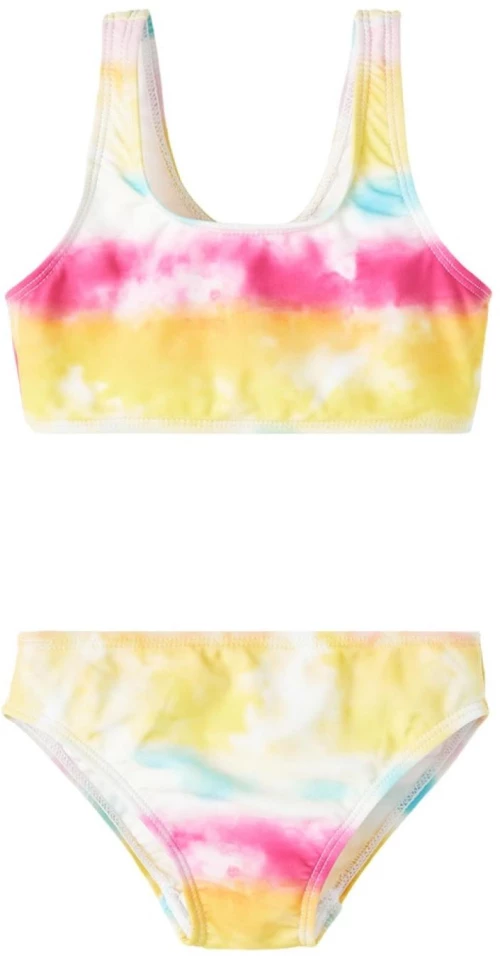 Μπικίνι "Tie Dye" κίτρινο