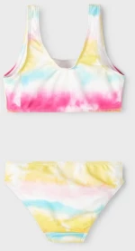 Μπικίνι "Tie Dye" κίτρινο