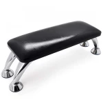 Arm Rest Manicure Σκαμπό Μαύρο