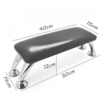 Arm Rest Manicure Σκαμπό Μαύρο