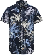 Πουκάμισο ανδρικό "Hawaii" μπλε