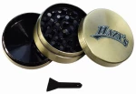 Hazy's Grinder Τρίφτης 48mm Μεταλλικός Σχέδιο Logo - 3 Parts