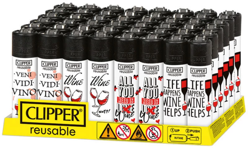 Clipper Αναπτήρας Μεγάλος - Wine